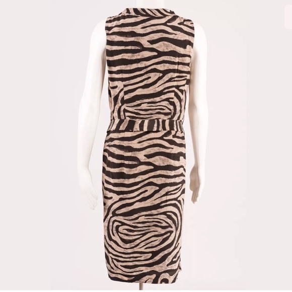 Gerard Darel Dress UK 40 US 12 Animal Print Womens - Picture 5 of 6